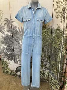 Bella Dahl Short Sleeve Pocket Jumpsuit