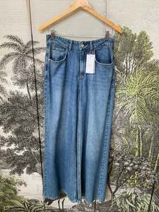 Denim: Rich & Royal Wide Leg Jeans