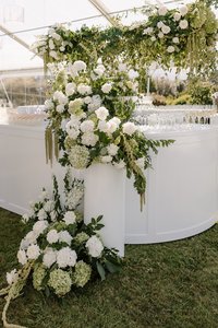Products: White Curve Bar - Loula – Wedding & Event Hire