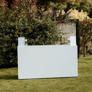 White Panel Bar - Loula – Wedding & Event Hire