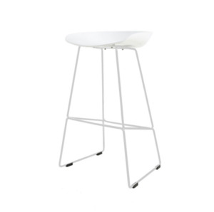 Products: Malli White Barstool