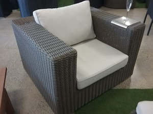 Outdoor Chairs: Tuscany Rattan Single Chair