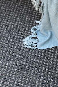 Decor: Rug - Flax Charcoal 200cm x 290cm