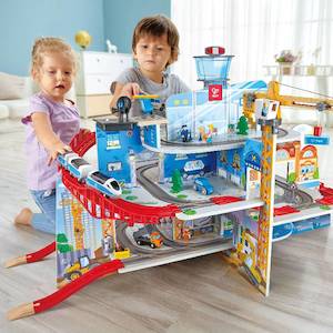 Hape: Hape Mega Citywide Train Set