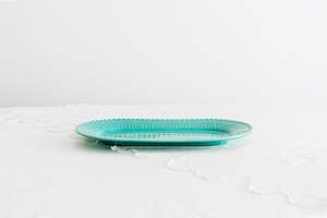 Bordallo: Bordallo Pinheiro - Aqua Green Fantasy Platter - 45cm