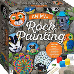 Hinkler: Animal Rock Painting Kit