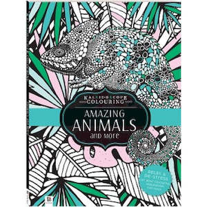 Hinkler: Kaleidoscope Colouring - Amazing Animals