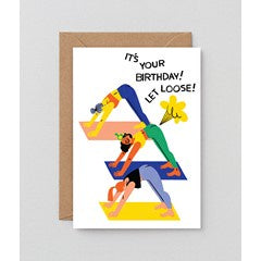 Wrap: Card - Its Your Birthday! Let Loose!