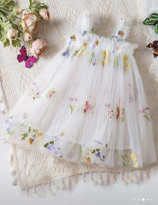 Love Sunshine: Love & Sunshine Tutu Dress - White Floral