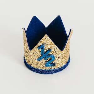 Love Sunshine: L&S Gold Crown with Blue Ribbon
