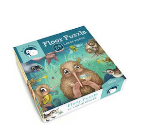 Games Puzzles: Puzzle - Kuwis Rowdy Crowd 24 Piece