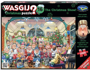 Games Puzzles: Wasgij Xmas #16 1000 Piece Puzzle The Christmas Show