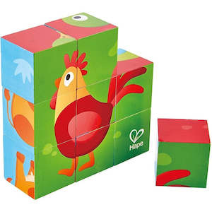 Games Puzzles: Hape Farmyard Block Puzzle