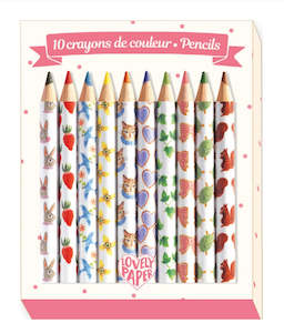 Arts Crafts: Mini Coloured Pencils Djeco