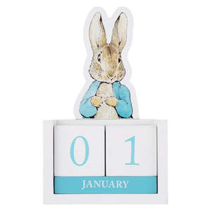 Childrens Interiors: Beatrix Potter Peter Rabbit Perpetual Calendar