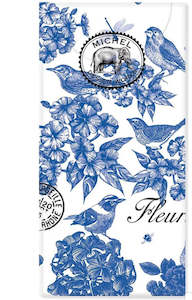 Linen Care: Michel Design Works Indigo Cotton Pocket Tissues