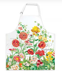 Poppies and Posies Apron