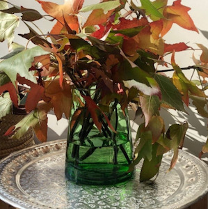 Living: Le Verre Beldi - Green Evaze Vase