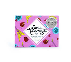 Swinging Sultan - Rose, Raspberry & Pomegranate Truffles