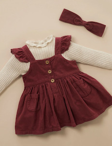 Pure Baby: Corduroy Pinnie