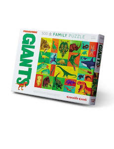 Crocodile Creek: Crocodile Creek - 500pc Family Puzzle Prehistoric Giants