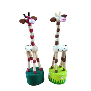 Toys Games: House of Marbles - Jiggling Giraffe Press-up