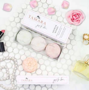 Fashion And Beauty: Tamara For Her Gift Pack Collection  (Box of 3 Shower Bombs)