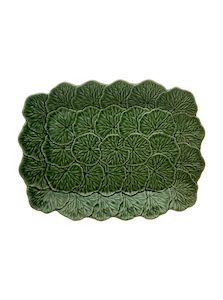 Bordallo: Bordallo Pinheiro - Geranium Relief Platter 39cm