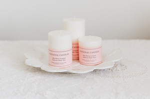 N: Crystal Plant Wax Pillar Bay Berry