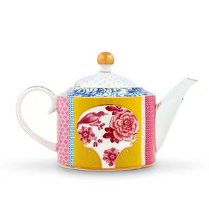 Pip Studio Royal Flowers Teapot - 900ml
