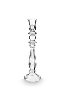 Homewares: Clear Glass Candle Holder