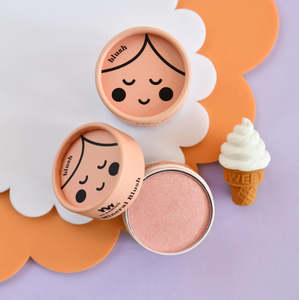 Baby And Child: No Nasties Pressed Eco Peach Blush Powder