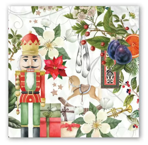 Dining: Michel Design Works Nutcracker Suite Cocktail Napkins