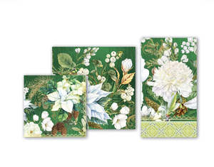 Michel Design Works Winter Blooms Paper Napkins