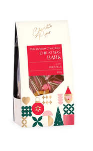 Charlotte Piper Christmas Milk Chocolate Bark 80g