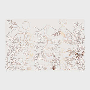 Kids Dinosaur Colouring Placemat - Meri Meri