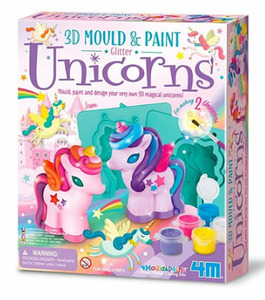 Mould & Paint 3D Unicorns