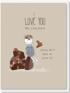 iCandy Card - Love You Like Chocolate