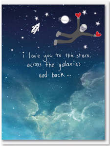 iCandy Card - Across Galaxies