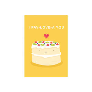 Iko Iko Card - I Pav-Love-A You