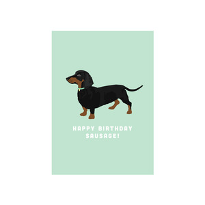 Iko Iko Card - Happy Birthday Sausage!