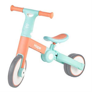 Hape Transforming Rider Bike - Pink and Turquoise