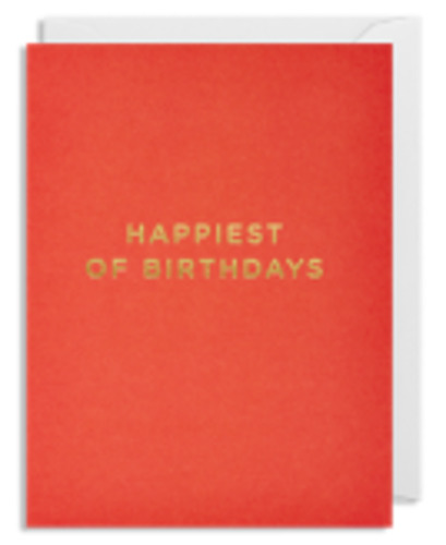 Lagom Design: Happiest of Birthdays Mini Card