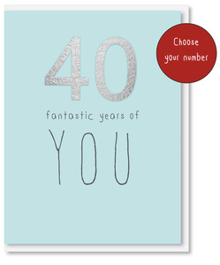 Icandy: iCandy Card - …Fantastic Years of You Card