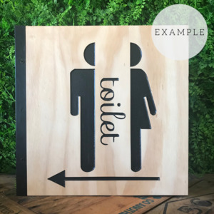 Ply Signs: Custom Sign - Plywood