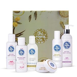 Pregnancy: The Moms Co Mom and Baby starter kit for Complete Skincare of Mom and Baby