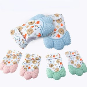 Teething Tooth Care: BABY SILICON TEETHING GLOVES