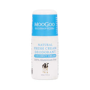 MooGoo Fresh Cream Deodorant - Coconut Cream 60ml