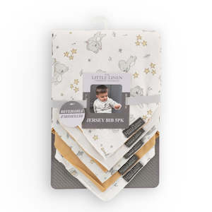 Value Bundles: JERSEY BIB 5PK : CHEEKY KOALA