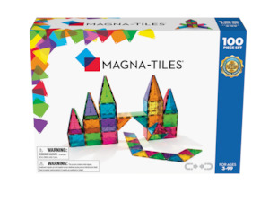 Value Bundles: Magna Tiles 100pc set + 2pc Car expansion set